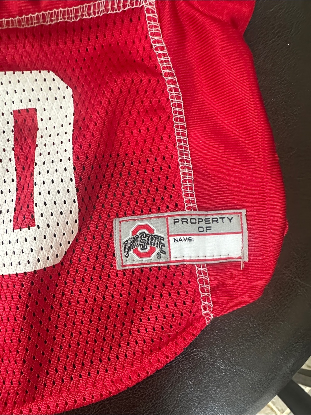 Pets First Red Ohio State Pet Jersey small - Picture 3 of 4